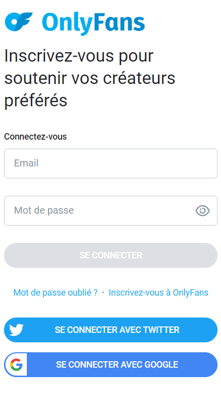 s'inscrire sur onlyfans