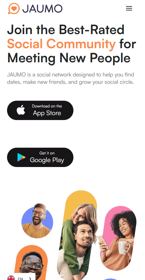 accueil jaumo app